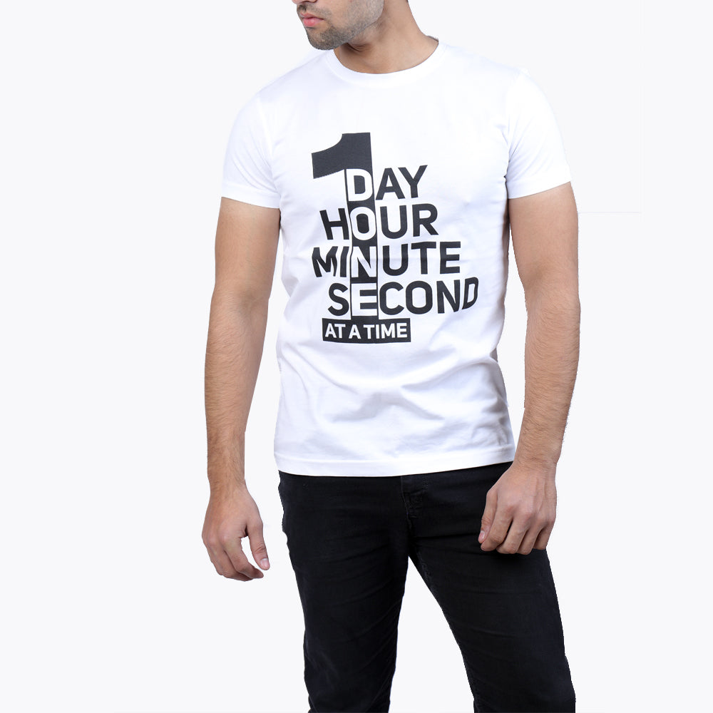 Graphic 1 Time Tee (White)