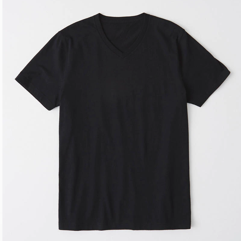 Short-Sleeve V Tee (Black)