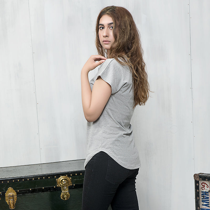 Short-Sleeve Tee (Light Grey)