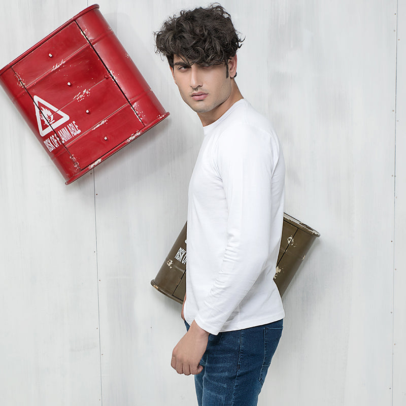 Long-Sleeve Tee (White)
